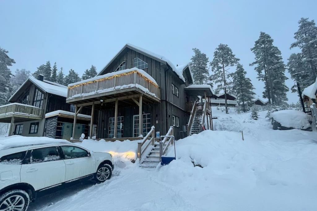 Modern Stuga Med Ski Lodge Kaensla Järvsö Buitenkant foto